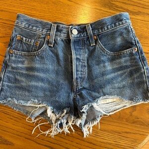 Levi Denim 501 High-Rise Shorts